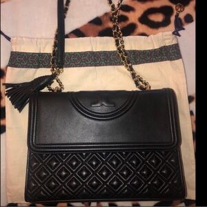 Tory Burch large Fleming bag